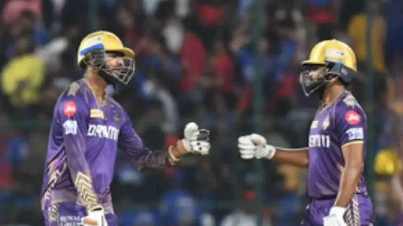 KKR beat RCB in Bengaluru