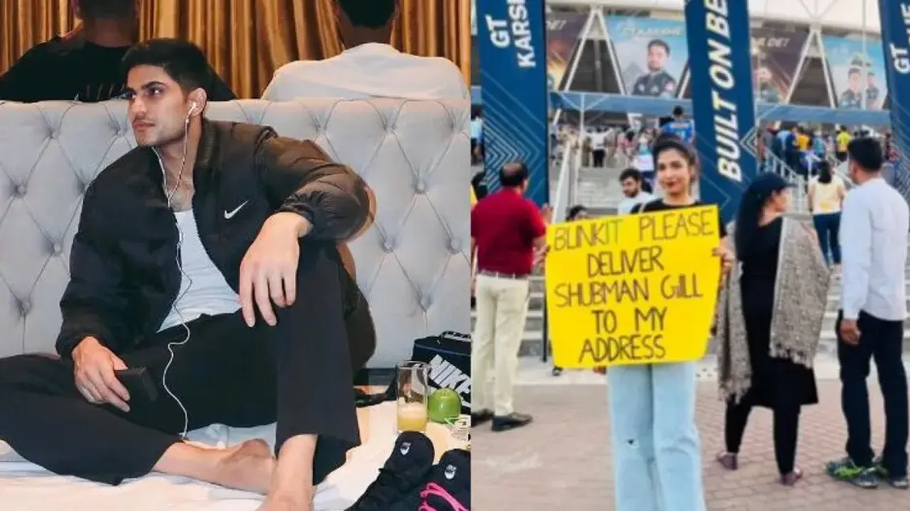 Female fan requests Blinkit to deliver Shubman Gill, company replies