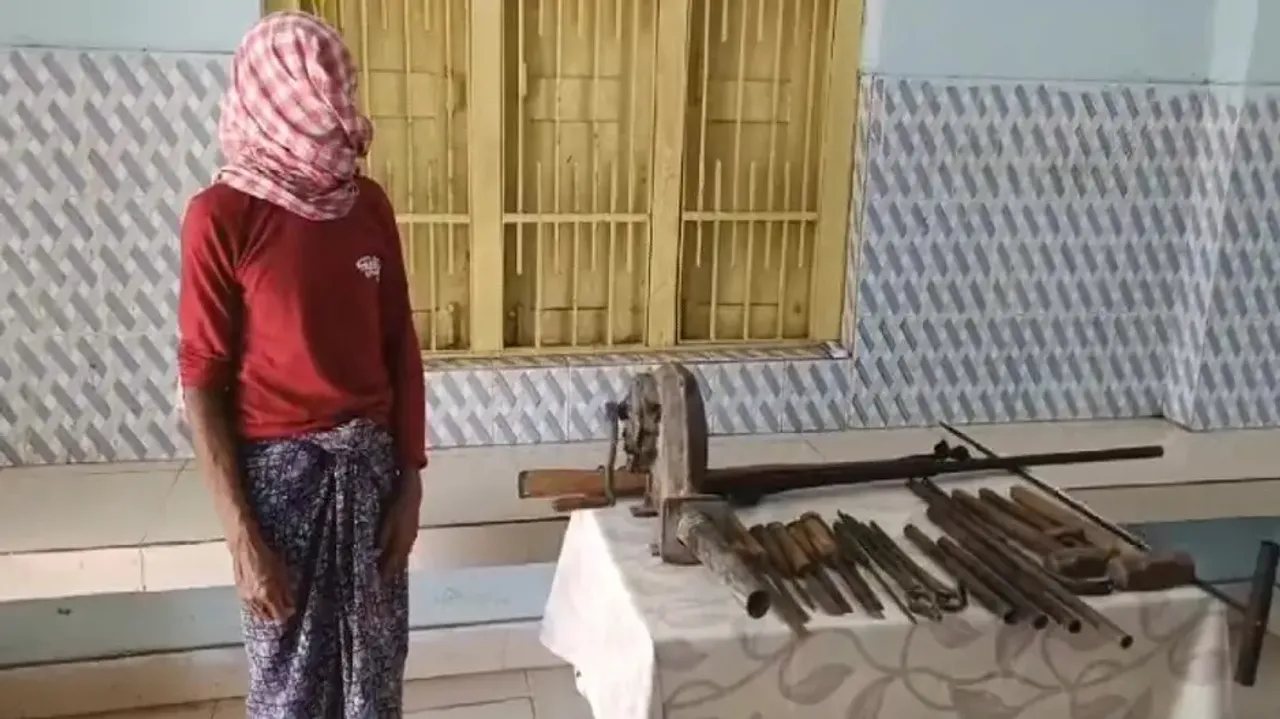 Illegal firearm manufacturing unit busted in Odisha 