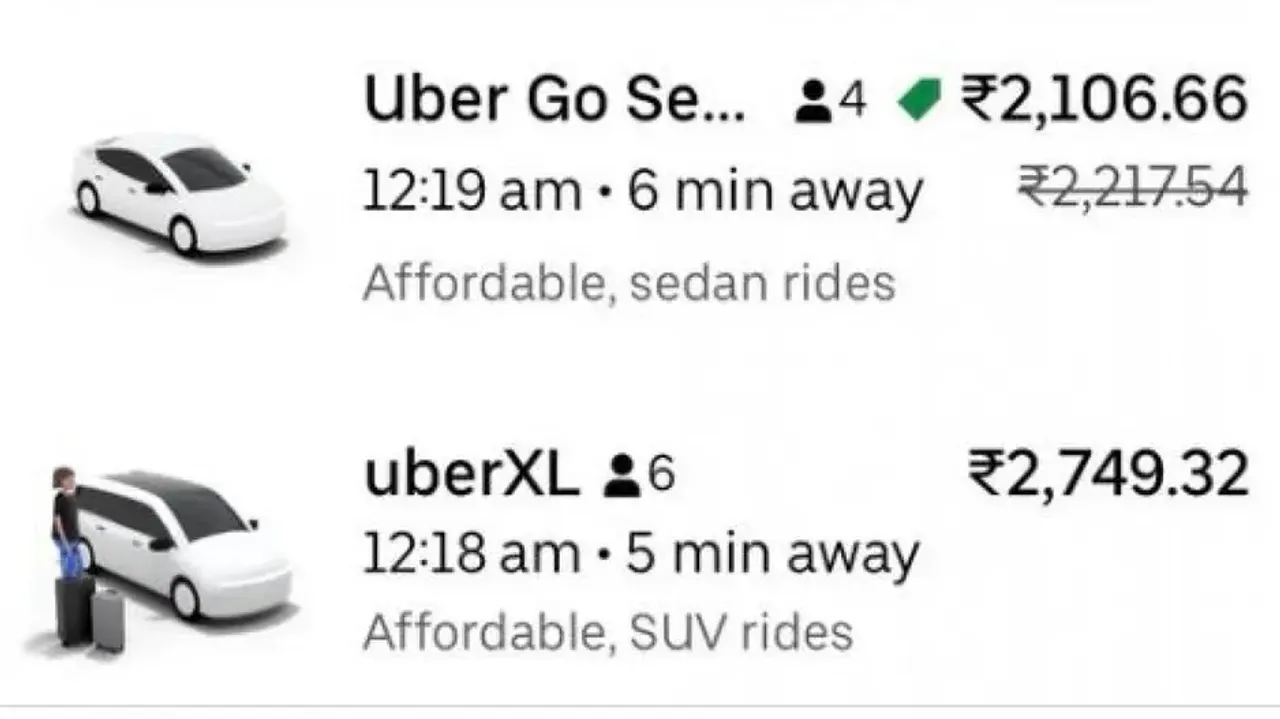 Bengaluru woman pays Rs 3.5K for flight; seeks justification after online cab demands Rs 2K