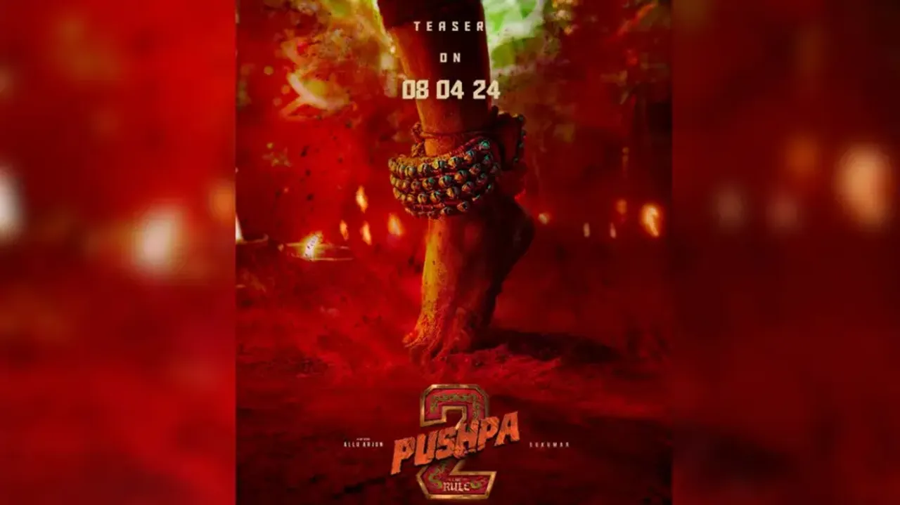 Pushpa 2: The Rule- New poster amps up curiosity, teaser to drop on Allu Arjun's birthday