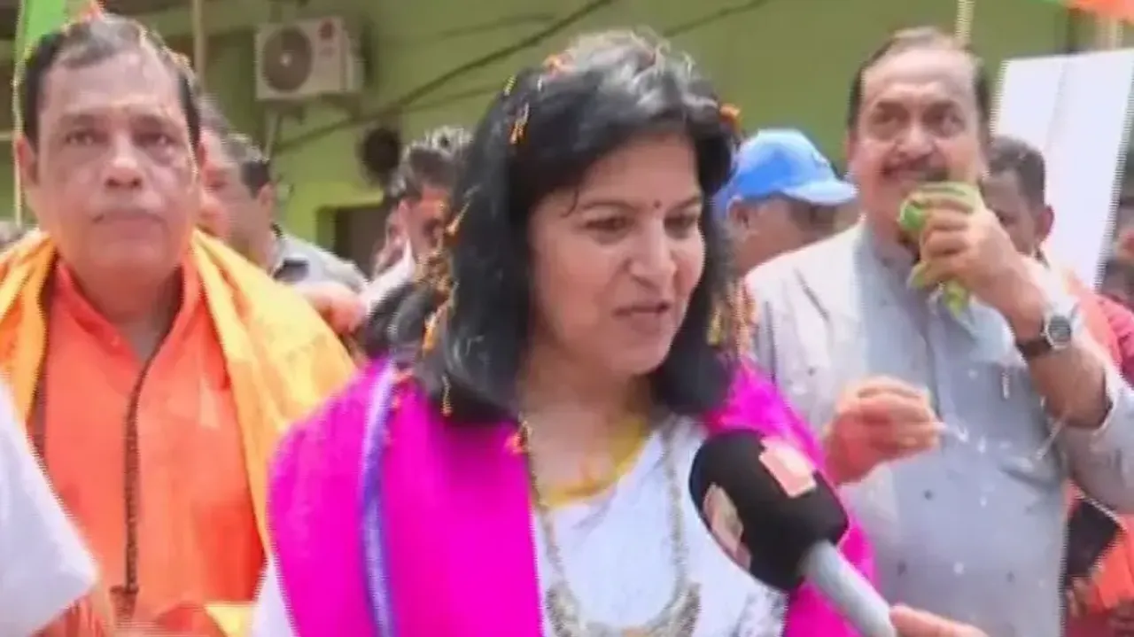 BJP candidates Aparajita Sarangi, Babu Singh hit campaign trail in Bhubaneswar