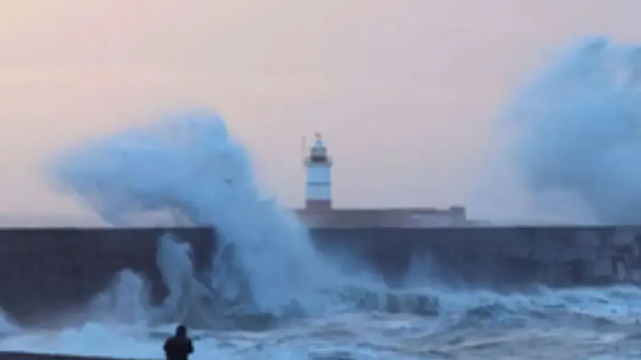 Dozens of flights cancelled after Storm Kathleen hits UK