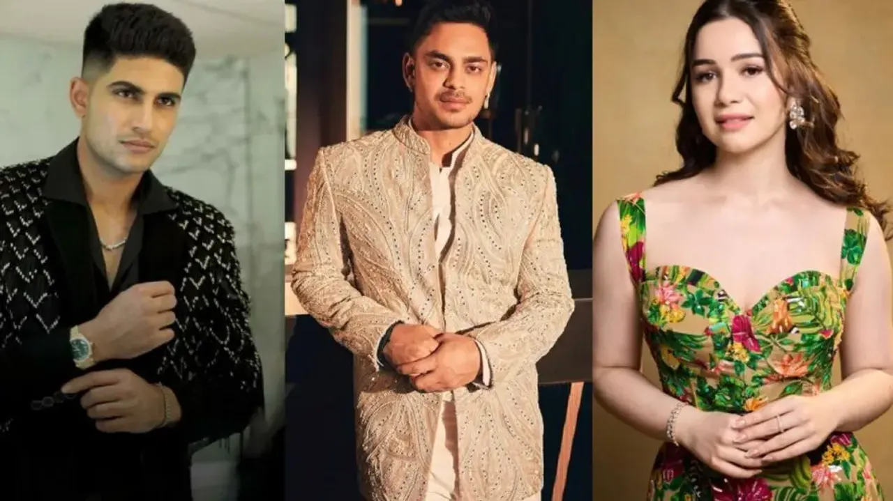 Sara Tendulkar, Ishan Kishan and Shubman Gill