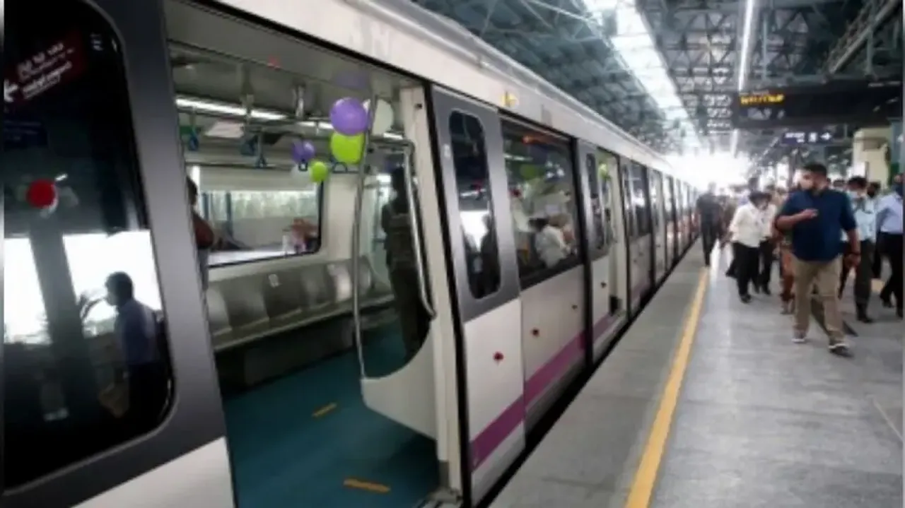 Benguluru Metro Train