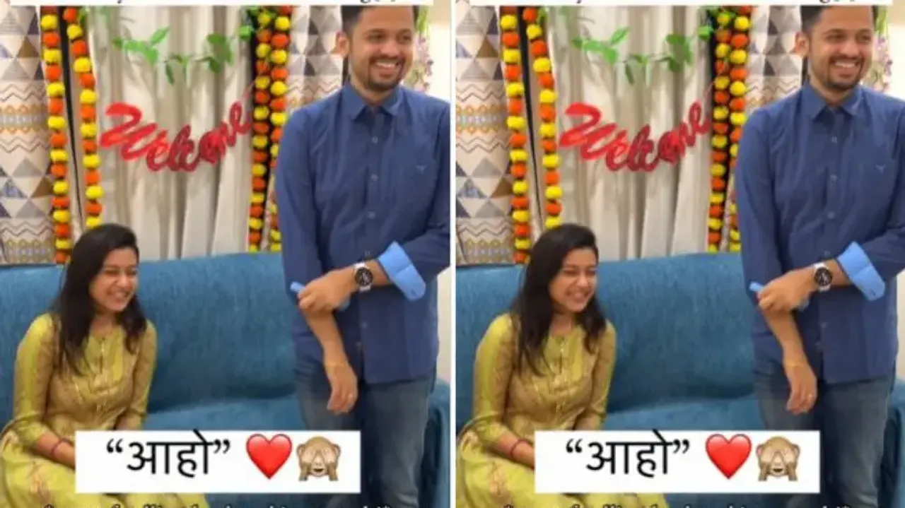 New-wed bride calls husband for first time in front of family