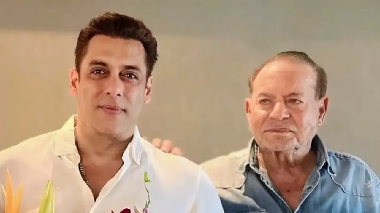 Salman Khan and Salim Khan