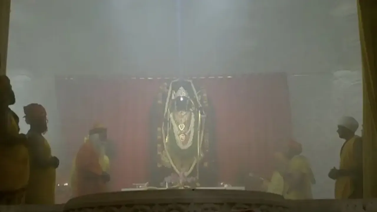 Surya Tilak event in Ayodhya Ram Mandir