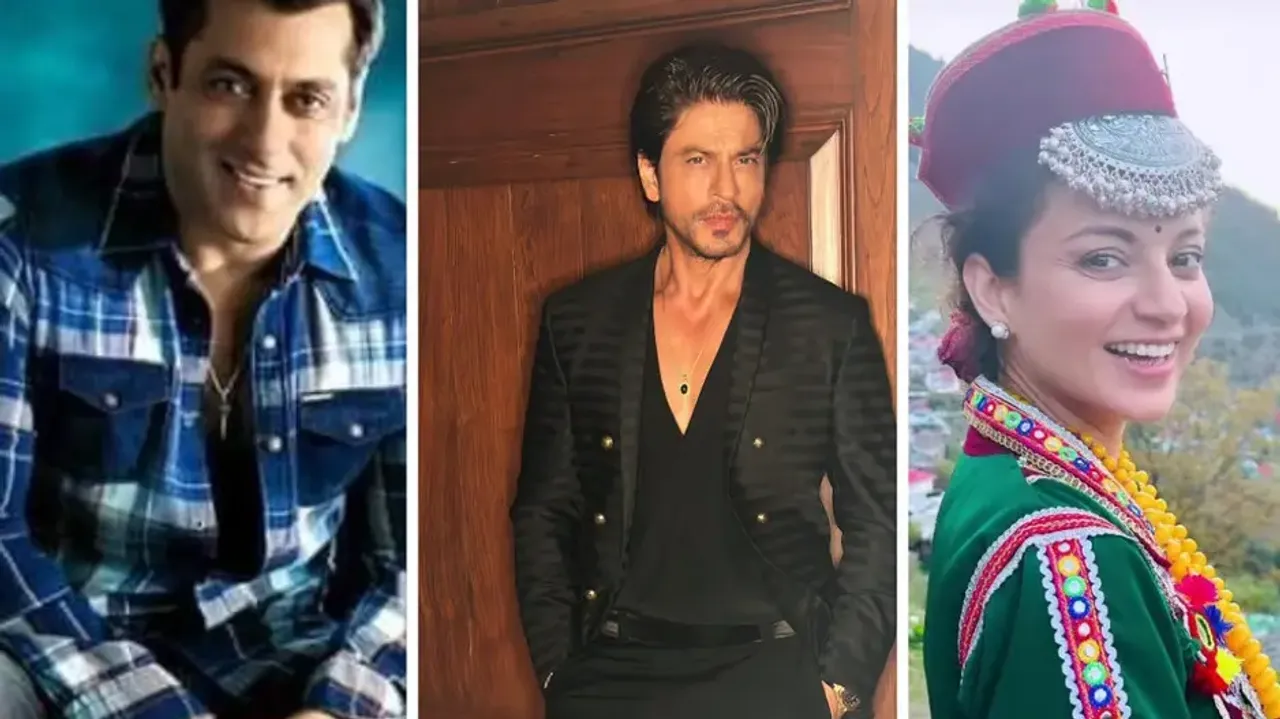 Salman Khan, Shah Rukh Khan, Kangana Ranaut