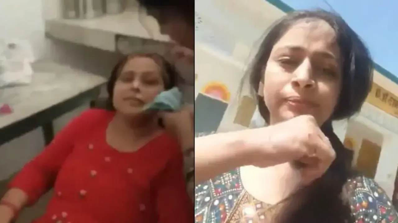 Principal caught doing ‘facial’ inside school, bites fellow teacher for recording her