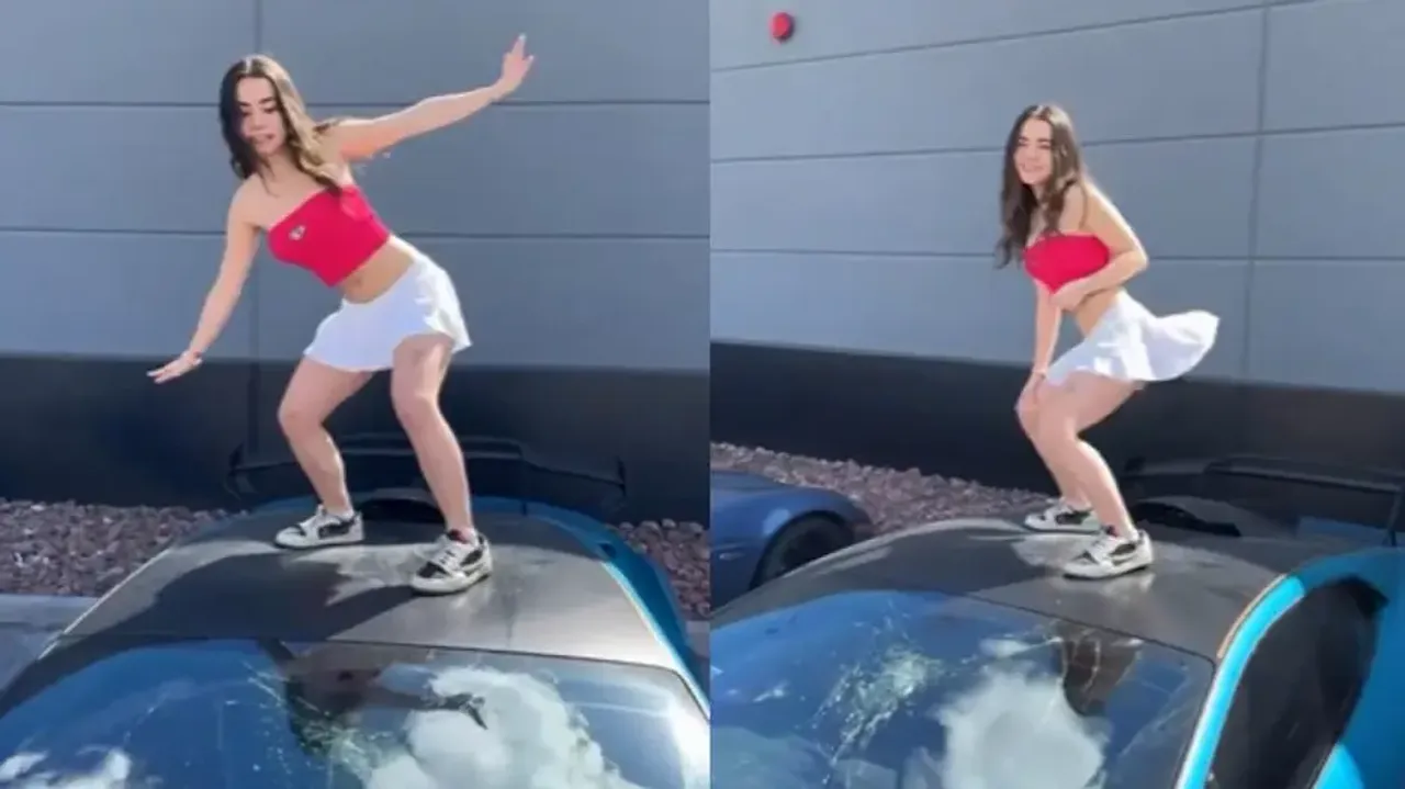 Girl's viral dance