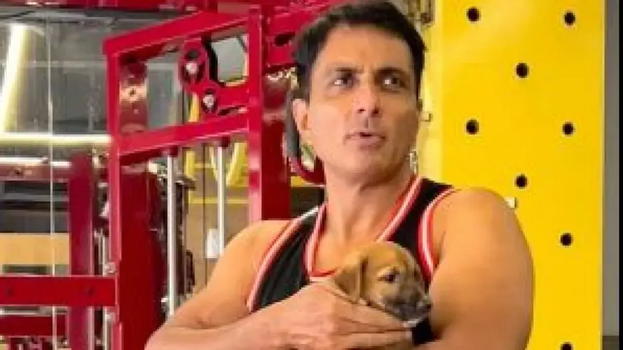 Sonu Sood introduces fans to his pawdorable gym buddy ‘Pyare Mohan’