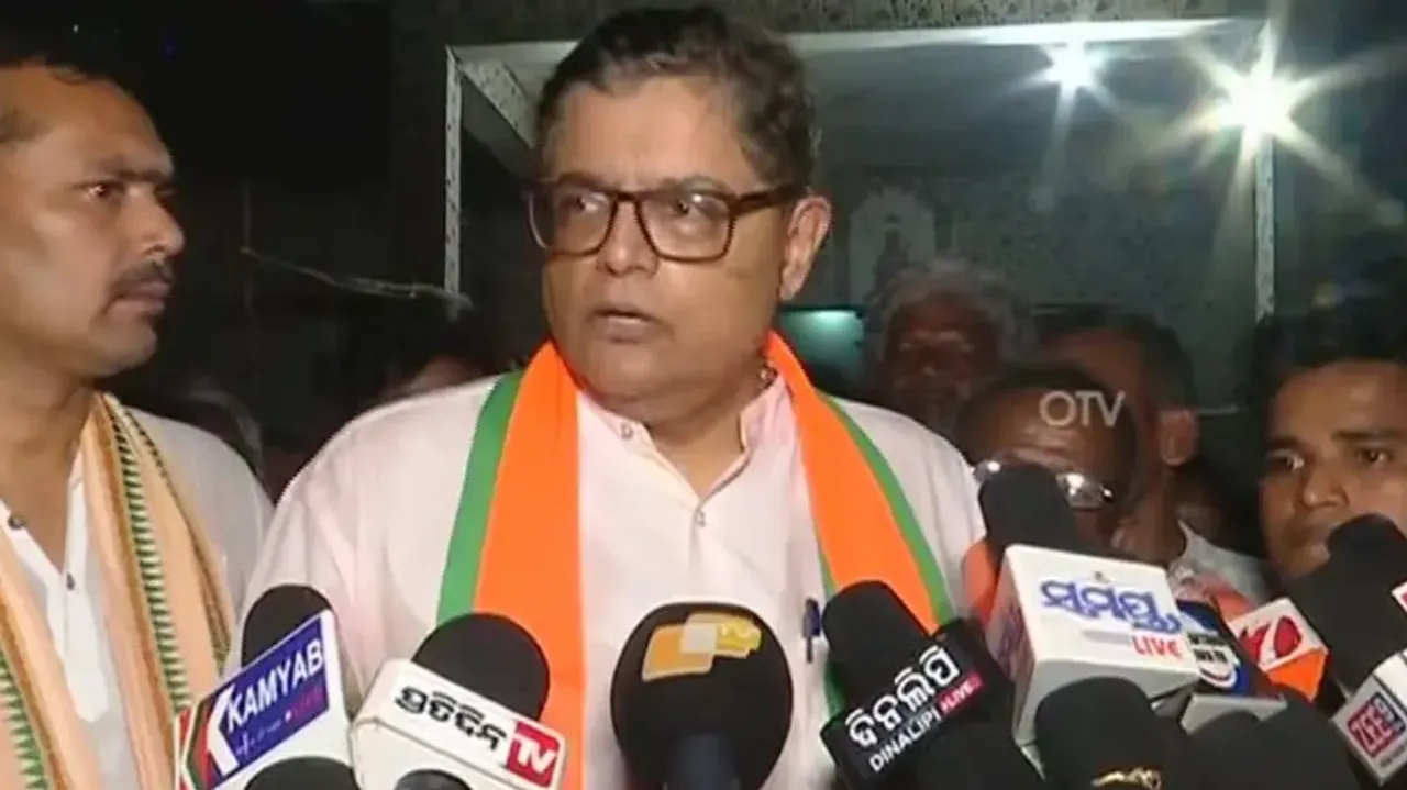 BJP National VP Baijayant Panda holds meetings with workers in Kendrapara, discusses poll strategies