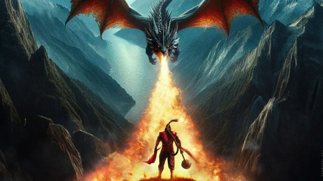Jai Hanuman's new poster promises epic showdown: Lord Hanuman takes on a dragon