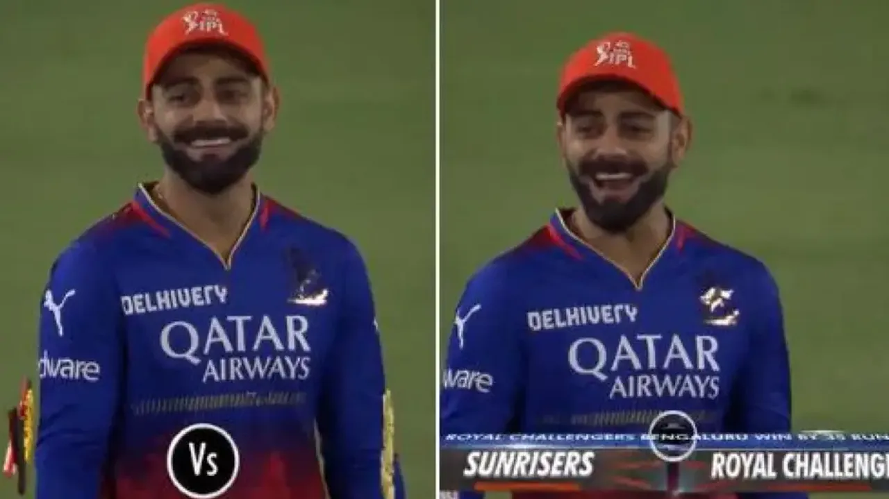 Love for Virat: SRH’s home ground erupts with chants of ‘RCB RCB’ & ‘Kohli Kohli’