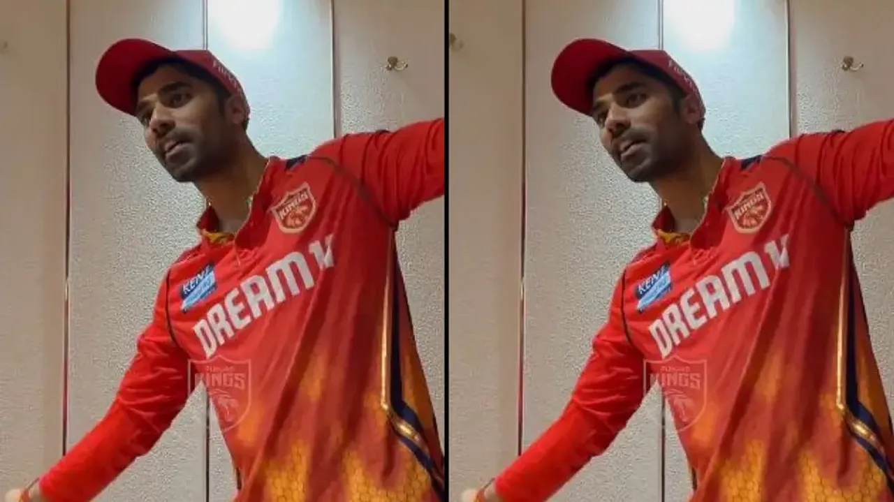 Shashank Singh recreates Shah Rukh Khan’s iconic pose after stupendous performance against KKR
