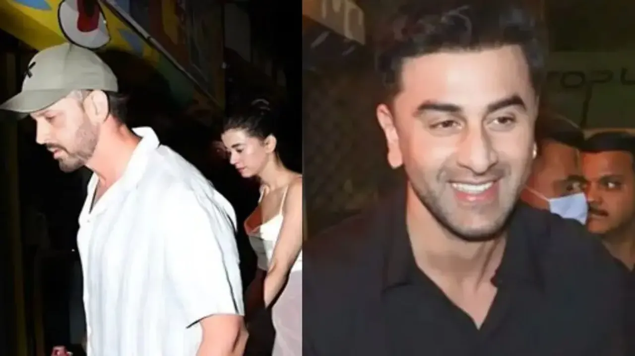 Hrithik Roshan, Saba Azad, Ranbir Kapoor