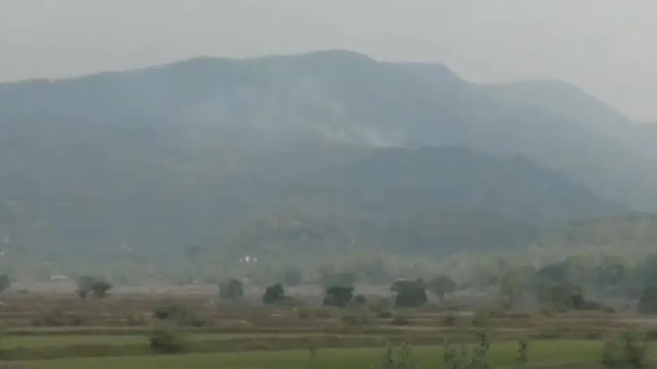 Amid blazing heat, forest fires in Odisha's Similipal make life miserable for locals