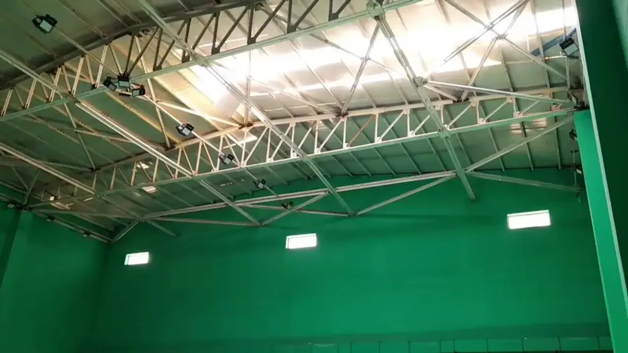 Nor’wester damages indoor stadium recently inaugurated by Odisha CM; low-quality construction alleged 