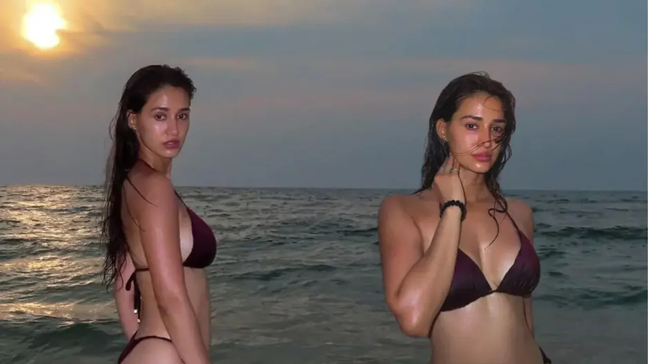Beach babe Disha Patani flaunts her curves in brown bikini from Thailand trip, fans go naughty; chec