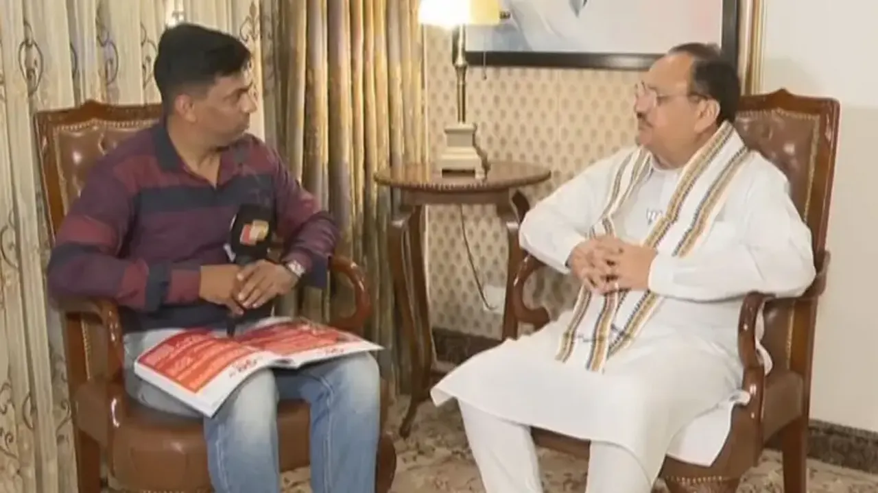 Naveen Babu lives in a glass house, far from public and sees no ground reality: BJP National chief JP Nadda    