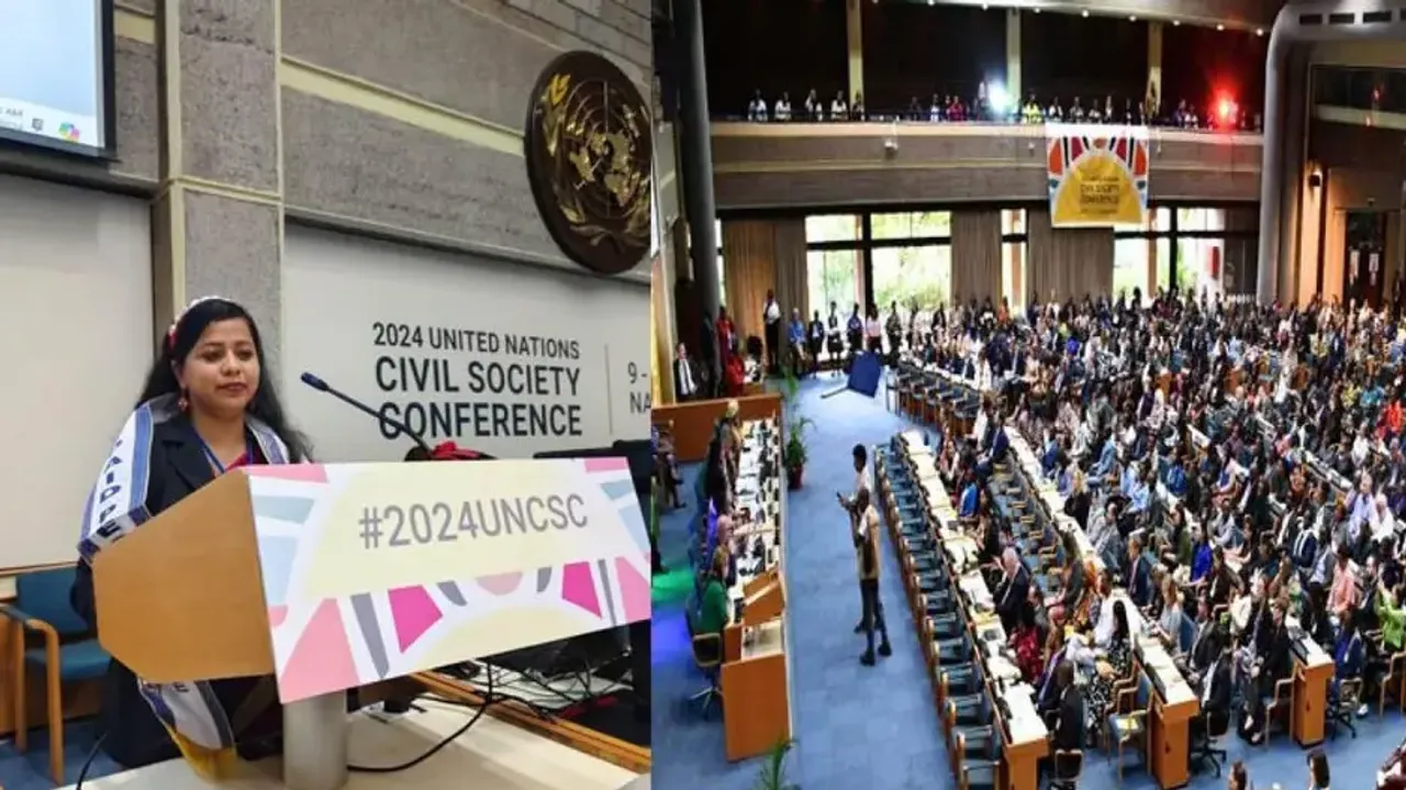Ranjeeta Priyadarshini at Civil Society Conference 2024 of the United Nations