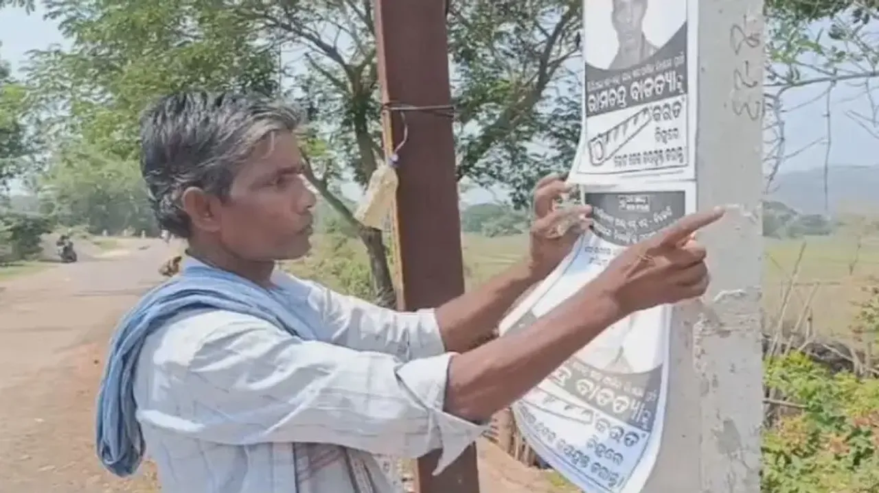 Daily labourer files nomination as MLA candidate in Odisha 