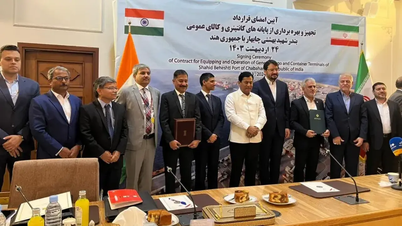 India signs 10-year pact to operate Key Iranian port, boosting trade with central Asia