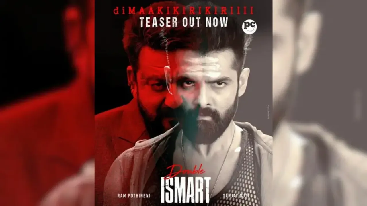 Double iSmart teaser unveiled: Sanjay Dutt squares off with Ram Pothineni