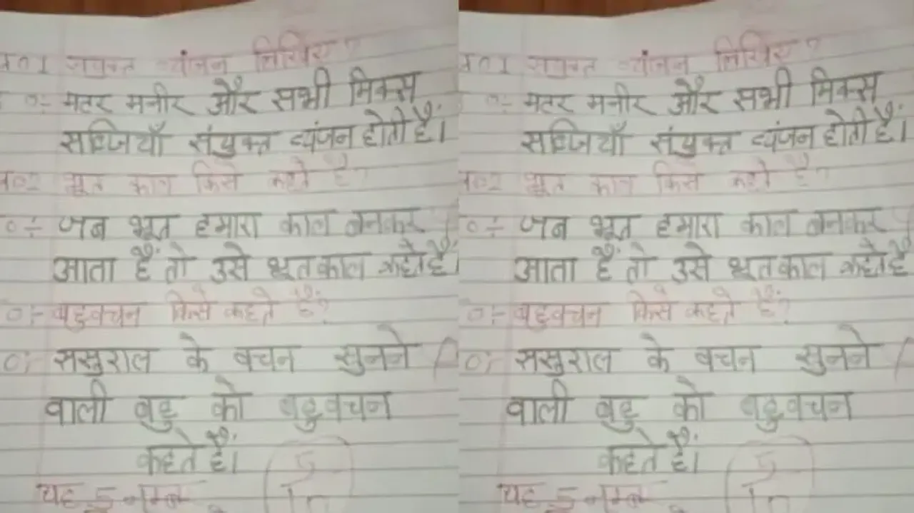 Student’s hilarious answer goes viral, teacher awards 5 marks for his creativity