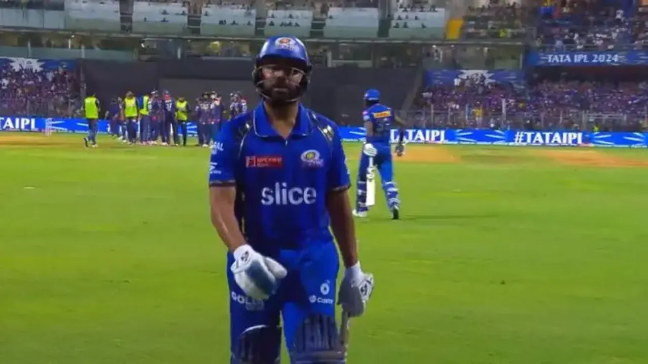 Rohit Sharma celebrated with standing ovation at Wankhede Stadium as MI exit IPL 2024