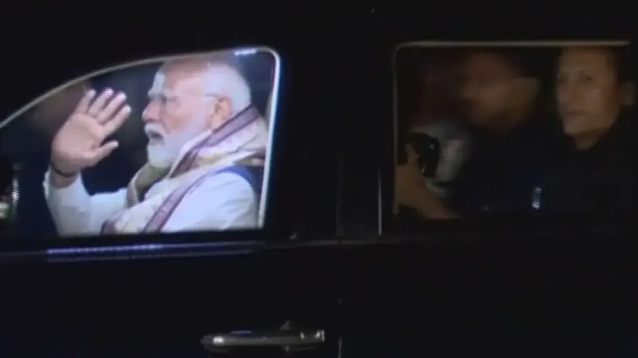 PM Modi arrives at Bhubaneswar on two-day visit