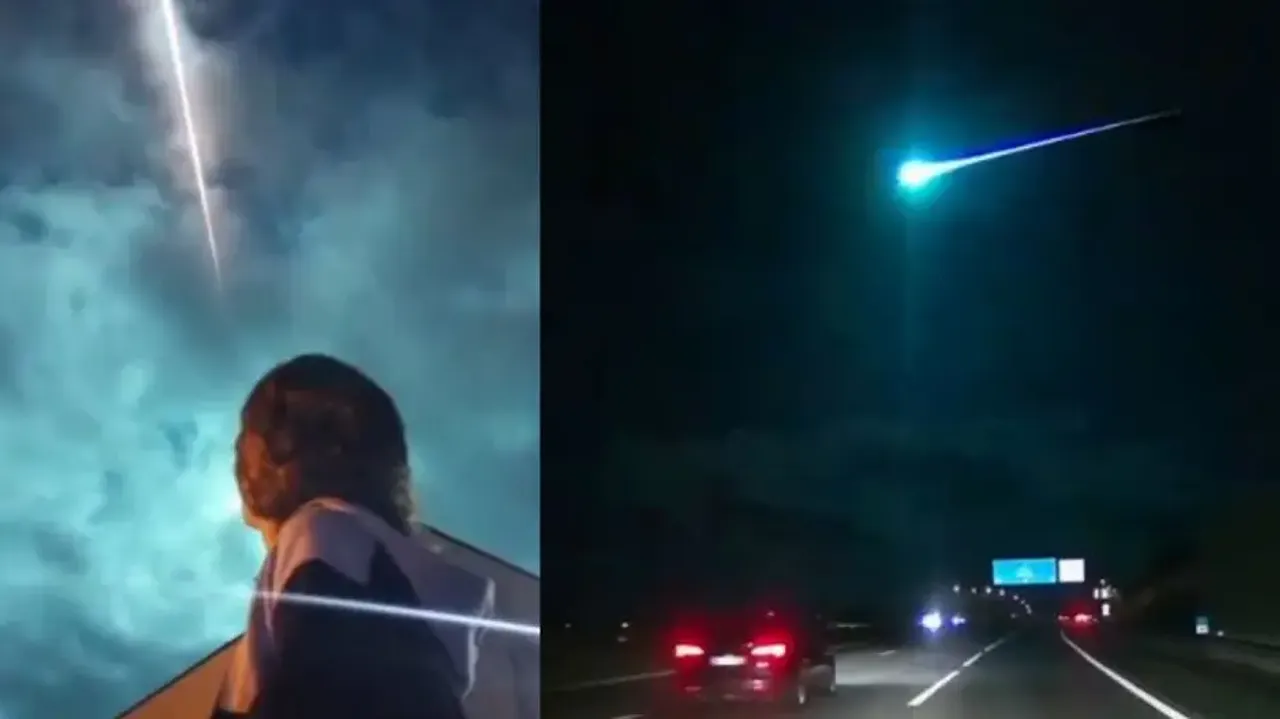 Spectacular blue fireball Meteor lights up Portugal, Spain; videos go viral