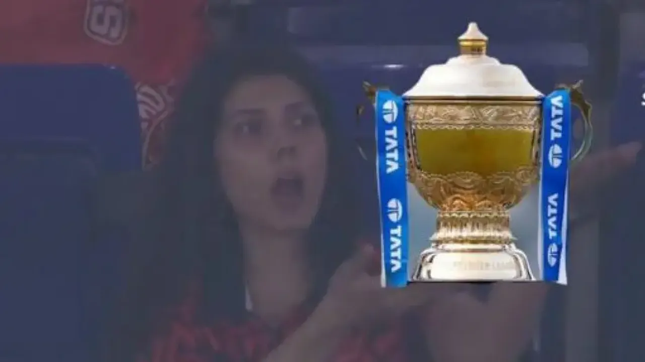 Kavya Maran’s expression goes viral as DRS decision goes against SRH - Watch