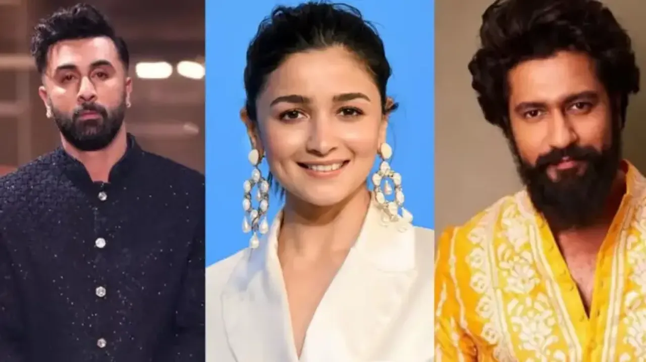  Ranbir Kapoor, Alia Bhatt and Vicky Kaushal
