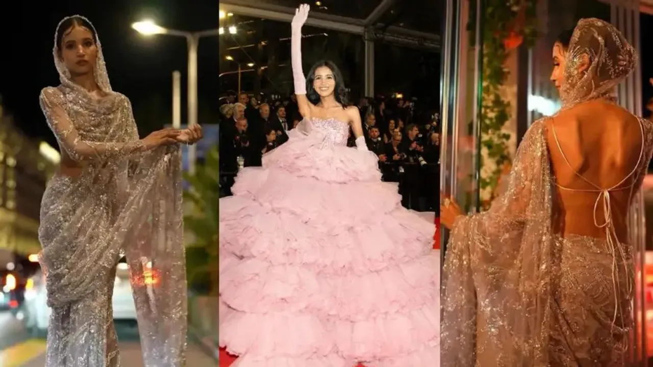 Nancy Tyagi at the Cannes Red Carpet 2024
