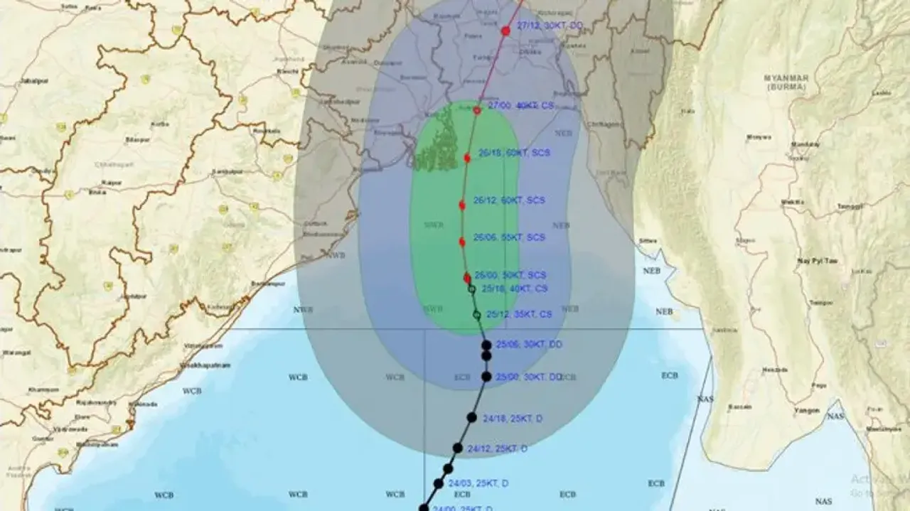 Cyclone Remal intensifies into severe cyclonic storm