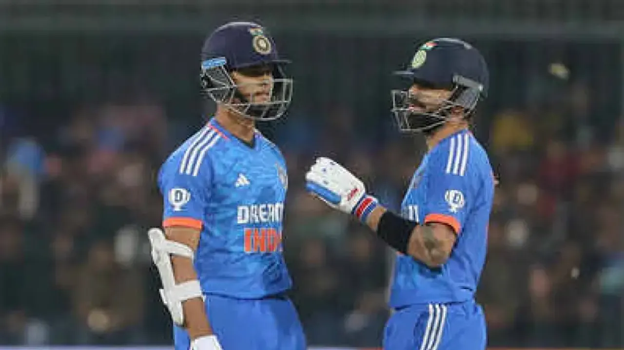  Yashasvi Jaiswal and Virat Kohli 