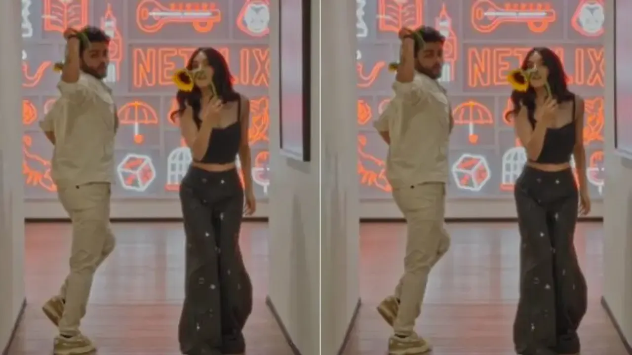 Pratibha, Sparsh try Heeramandi’s iconic ‘Gajagamini’ walk; Aditi Rao Hydari impressed