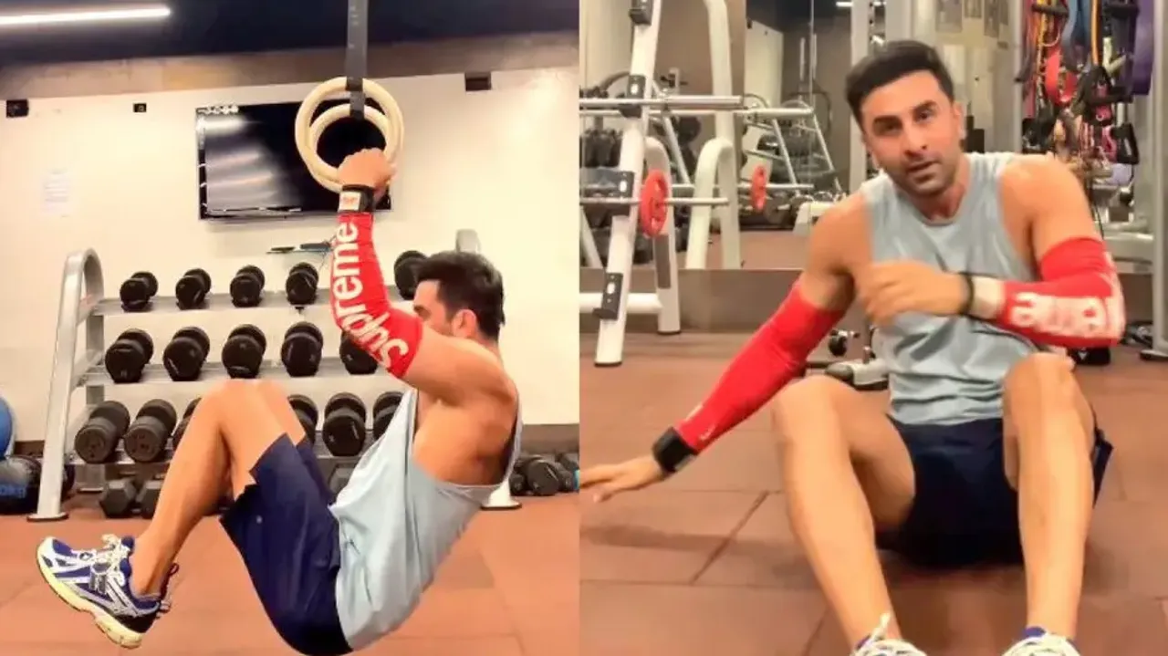 Ranbir Kapoor gives major fitness goals with his workout for ‘Love and War’