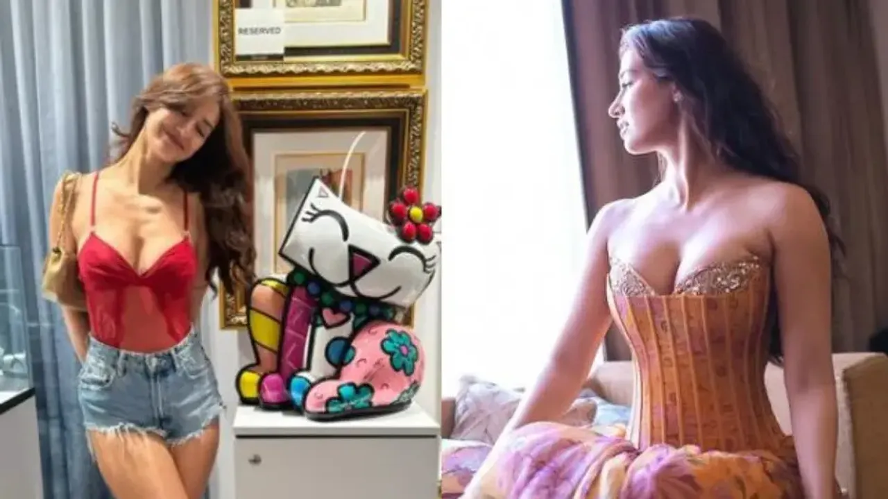 Disha Patani leaves fans gasping for breath with sensuous pictures from Radhika-Anant pre-wedding ba