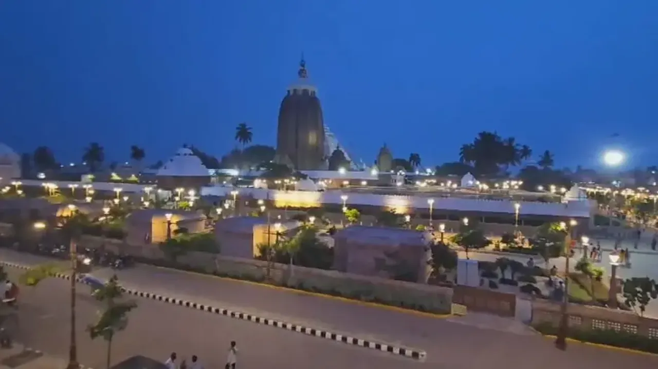 Puri Srimandir to be illuminated once again as lights reinstalled; BJP alleges conspiracy   
