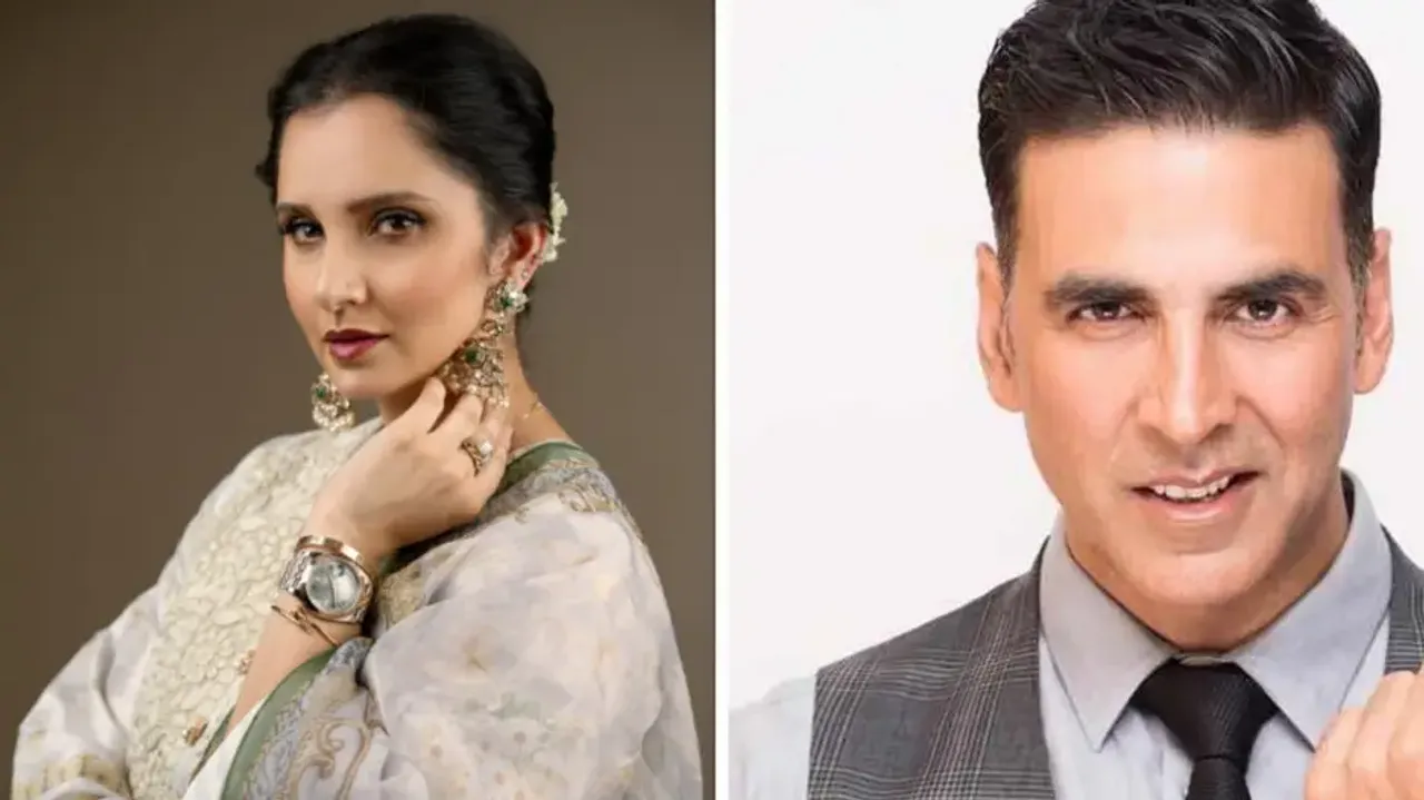 Sania Mirza, Akshay Kumar
