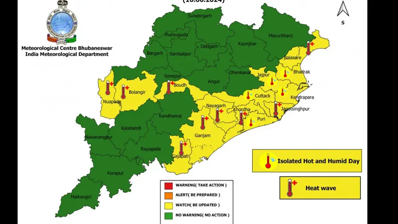 SRC issues alert for heatwave in Odisha districts