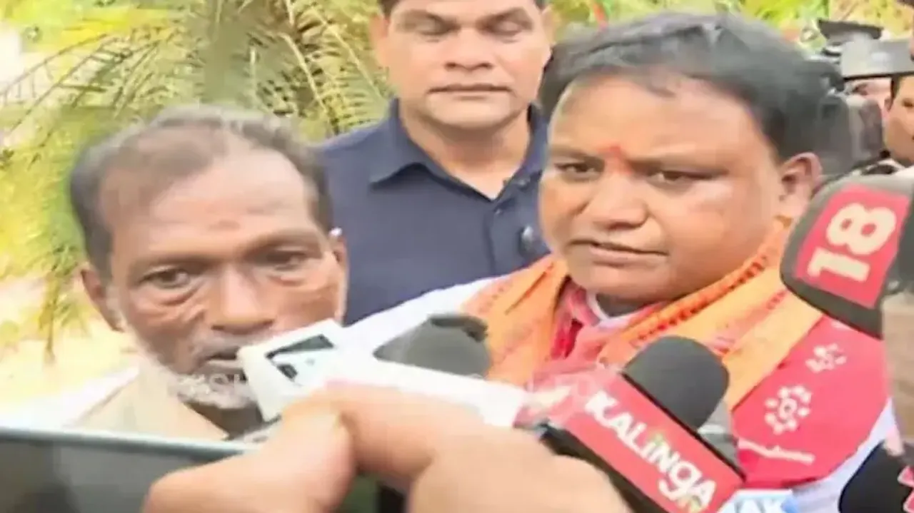 Odisha CM-designate Mohan Majhi hears grievance of a peon, assures help