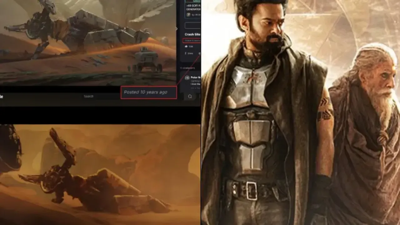 Copied artwork, Kalki 2898 AD