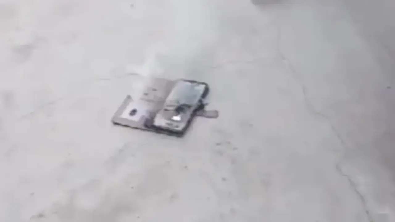 Five-year-old child injured in mobile phone explosion