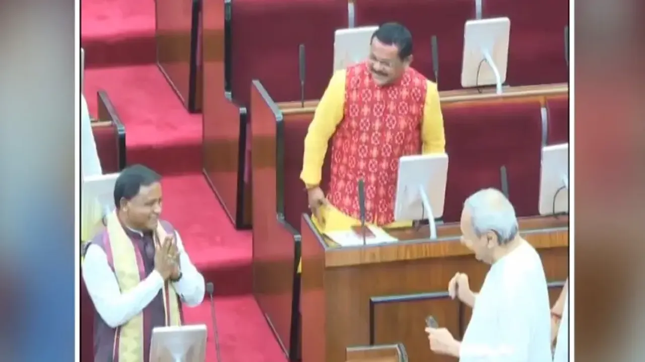 Naveen Patnaik meets BJP's Laxman Bag who won Kantabanji seat