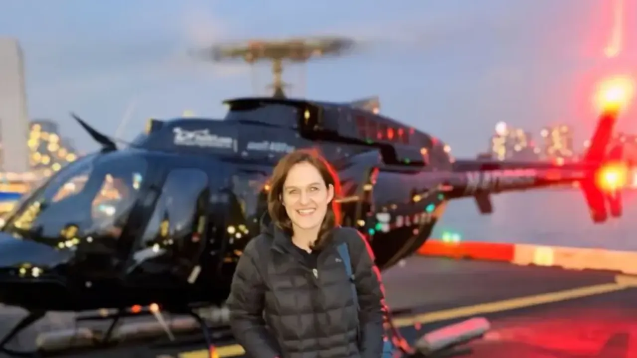 New York woman takes helicopter ride instead of cab; her solid reason is hit online