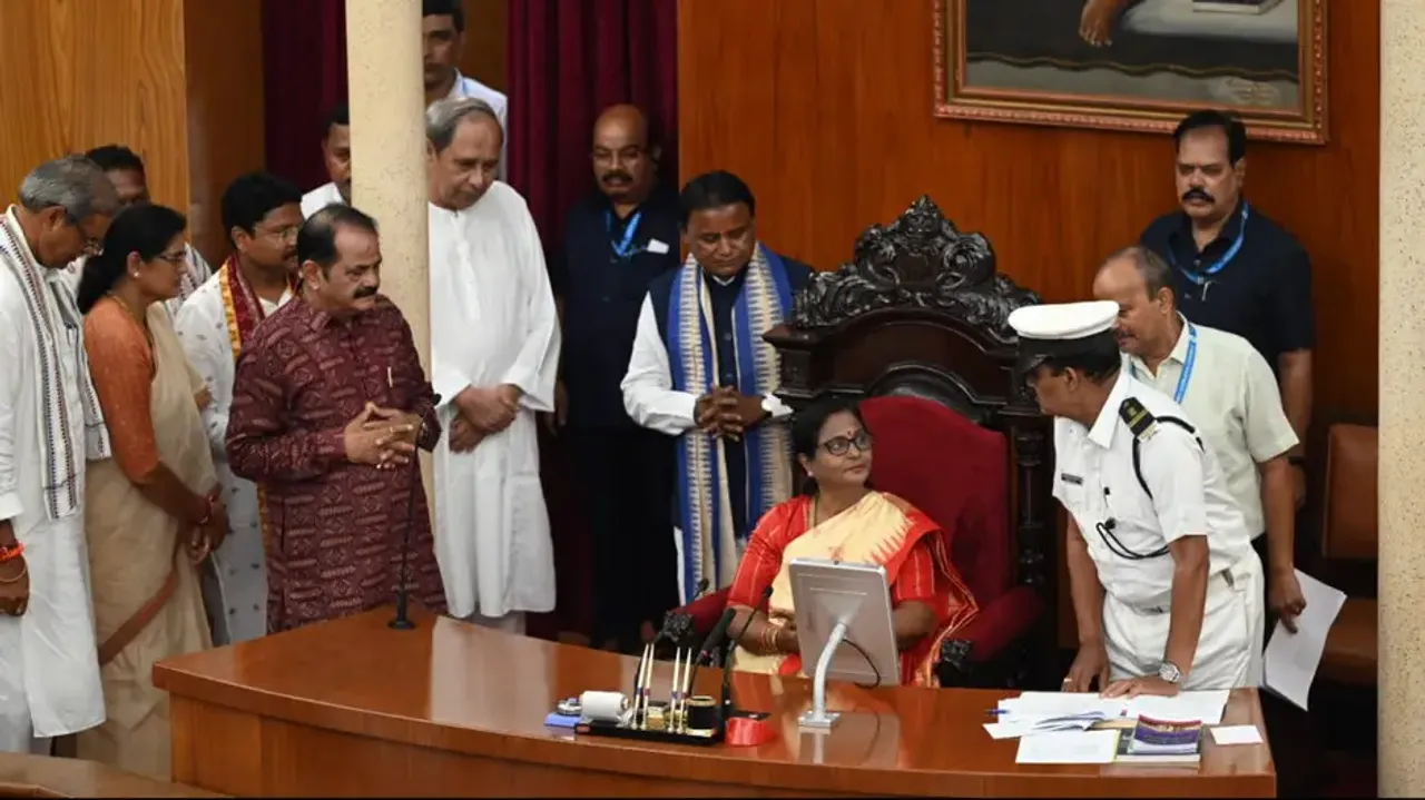 Surama Padhy becomes Odisha Assembly Speaker